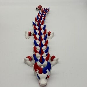 3D printed Harley Quinn dragon 20” Fidget Toy Fun Collectible Stress Re…